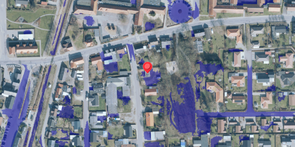 Ekstrem regn på Fabriksvej 1, 6980 Tim