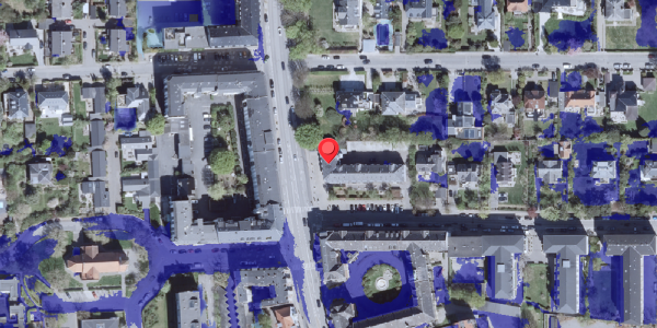 Ekstrem regn på Strandvejen 114, 2900 Hellerup