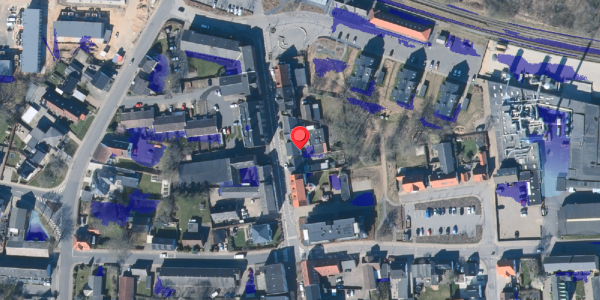 Ekstrem regn på Strøget 58A, . , 7430 Ikast