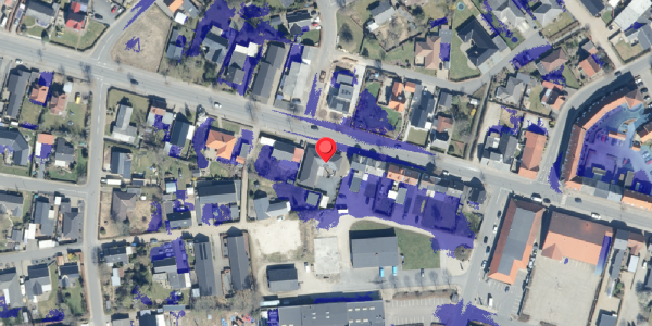 Ekstrem regn på Storegade 79, 6740 Bramming