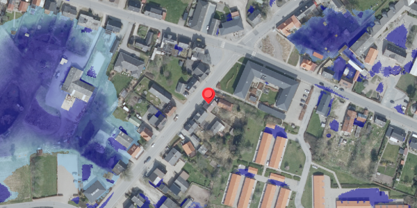 Ekstrem regn på Algade 3A, 7752 Snedsted