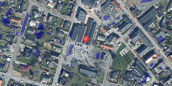 Ekstrem regn på Strædet 2, 7441 Bording