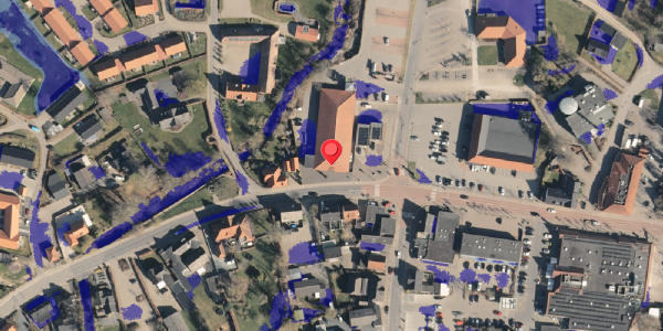 Ekstrem regn på Algade 44, 5683 Haarby