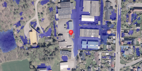 Ekstrem regn på Sofienlystvej 15, 8340 Malling