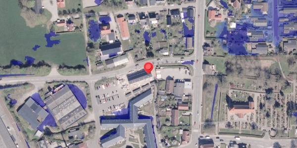 Ekstrem regn på Holmskovvej 3, 8340 Malling