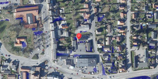 Ekstrem regn på Nygade 76, 4690 Haslev