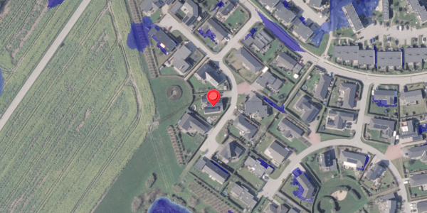Ekstrem regn på Engelstoft 22, 8520 Lystrup