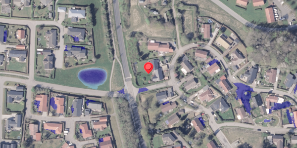 Ekstrem regn på Frederikshaldparken 1, 8300 Odder