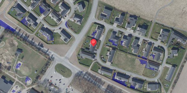 Ekstrem regn på Akset 4, 8751 Gedved