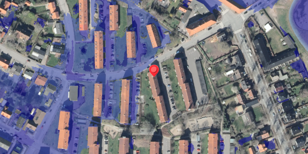 Ekstrem regn på Klostergade 30, 4200 Slagelse