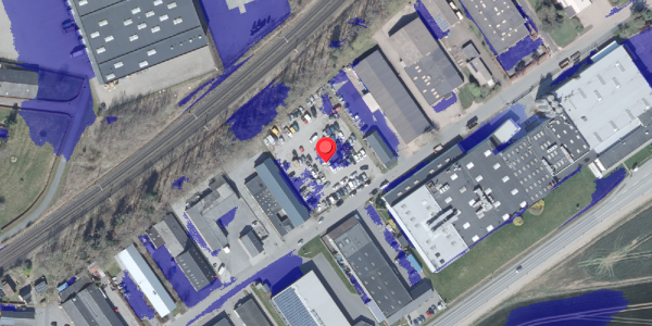 Ekstrem regn på Industrivej 9, 8660 Skanderborg