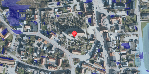 Ekstrem regn på Strandstræde 2, 3550 Slangerup