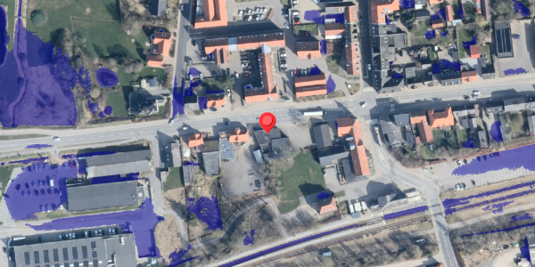 Ekstrem regn på Vestergade 3, 9870 Sindal