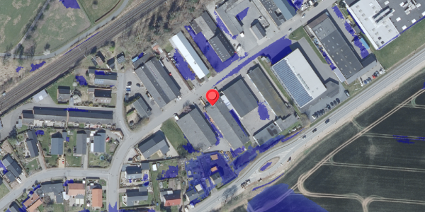 Ekstrem regn på Industrivej 4, 8660 Skanderborg