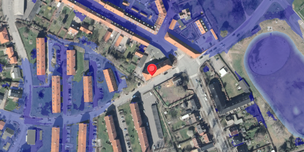 Ekstrem regn på Klostergade 39, 4200 Slagelse