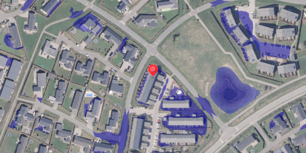 Ekstrem regn på Høghus 15, 8300 Odder