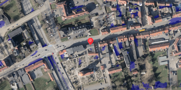 Ekstrem regn på Storegade 93, 6100 Haderslev
