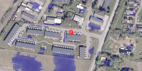 Ekstrem regn på Tofteparken 21, 8330 Beder