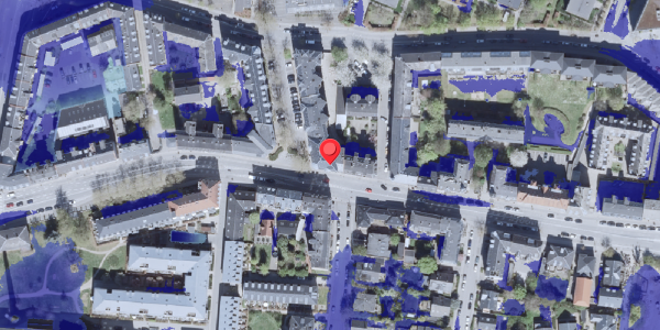 Ekstrem regn på Smallegade 42, 2000 Frederiksberg