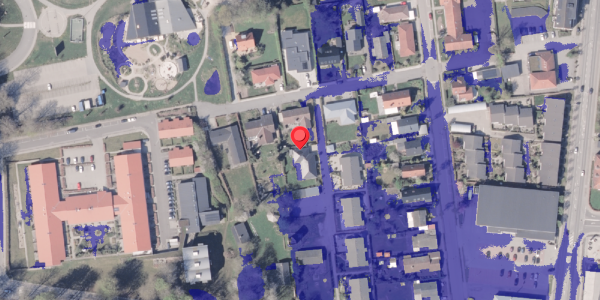 Ekstrem regn på Rodstensgade 7A, 8300 Odder