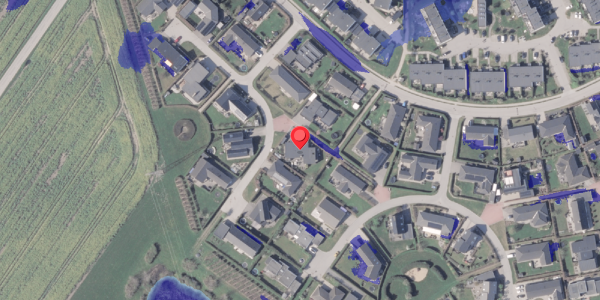 Ekstrem regn på Engelstoft 32, 8520 Lystrup