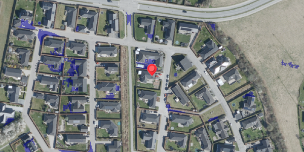 Ekstrem regn på Baretten 81, 4100 Ringsted