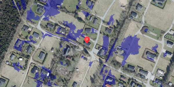 Ekstrem regn på Torpet 126, 6682 Hovborg