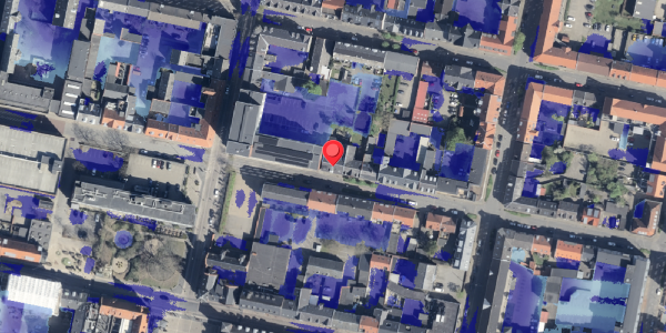 Ekstrem regn på Danmarksgade 31, 6700 Esbjerg
