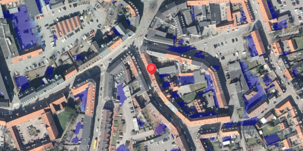 Ekstrem regn på Slotsgade 3A, 4200 Slagelse