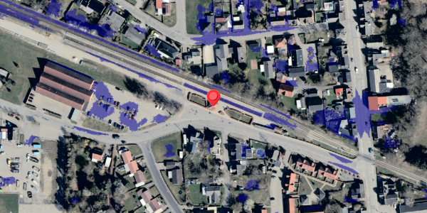 Ekstrem regn på Jernbanegade 2, 4920 Søllested