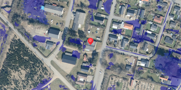 Ekstrem regn på Falkevej 5, 7540 Haderup