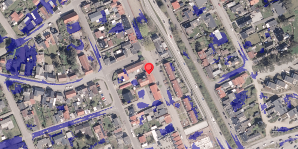 Ekstrem regn på Søndergade 19A, 8300 Odder