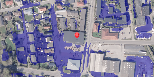 Ekstrem regn på Banegårdsgade 30, . , 8300 Odder