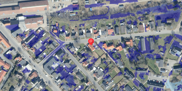 Ekstrem regn på Hellesvej 10, 6740 Bramming