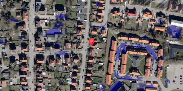 Ekstrem regn på Rolighedsvej 21, 6100 Haderslev