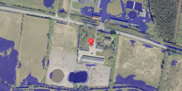 Ekstrem regn på Bjerrumvej 7B, 6760 Ribe