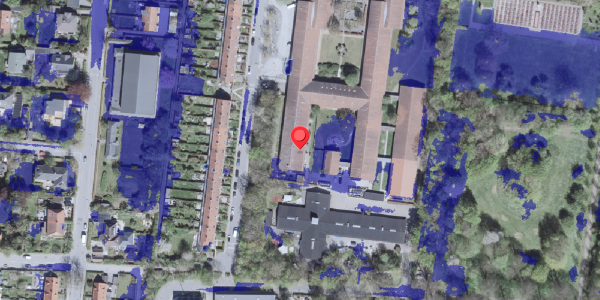 Ekstrem regn på Rymarksvej 3, st. 2, 2900 Hellerup