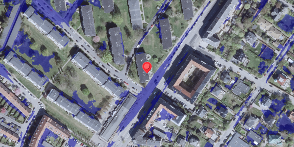 Ekstrem regn på Strandvejen 215, 2900 Hellerup