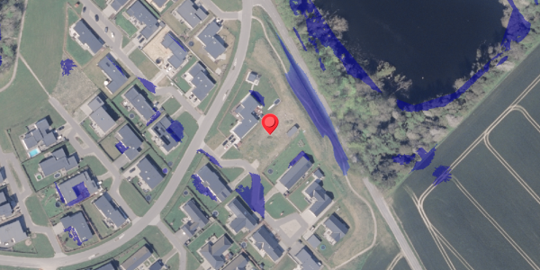 Ekstrem regn på Præstelunden 76, 8300 Odder