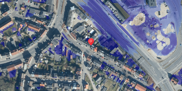Ekstrem regn på Fredericiagade 9, 7100 Vejle