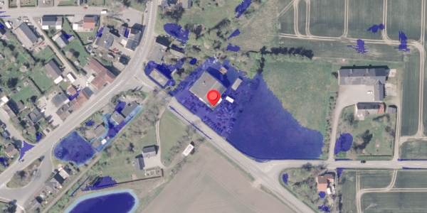 Ekstrem regn på Gyllingvej 1A, 8300 Odder