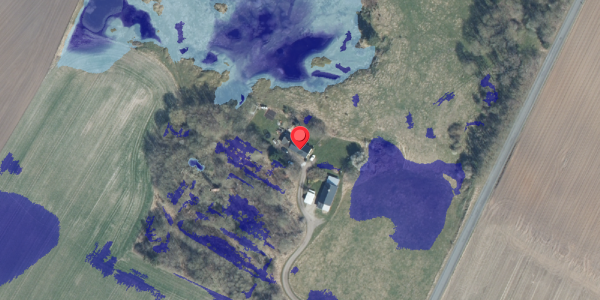 Ekstrem regn på Thyregodvej 95, 7361 Ejstrupholm