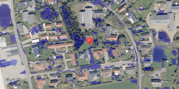 Ekstrem regn på Krovej 6, 6760 Ribe