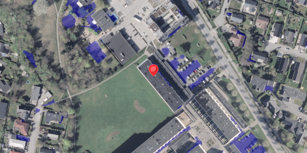 Ekstrem regn på Juelsparken 30, 9210 Aalborg SØ