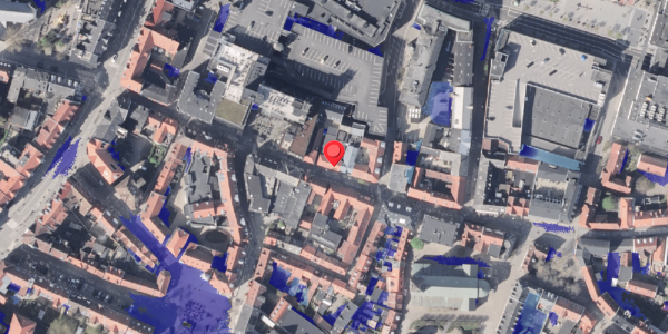 Ekstrem regn på Algade 10, 9000 Aalborg