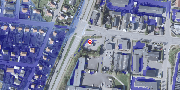 Ekstrem regn på Industriparken 2, . , 2750 Ballerup