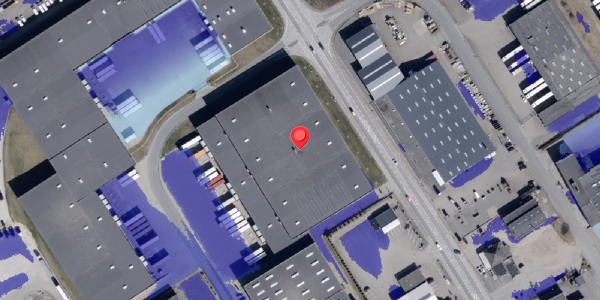 Ekstrem regn på Industrivej 13, 6330 Padborg