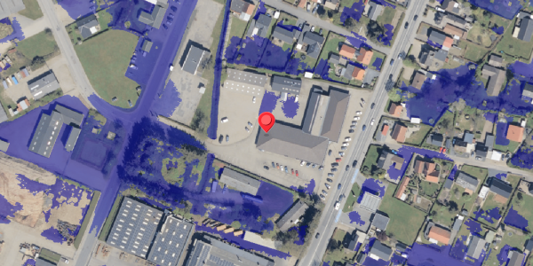Ekstrem regn på Industrivej 12, 6760 Ribe