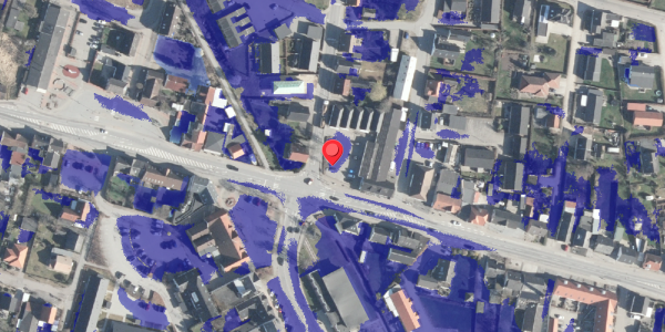 Ekstrem regn på Østergade 3, 8963 Auning