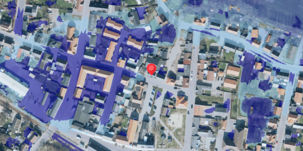 Ekstrem regn på Frederiksgade 13, 7790 Thyholm